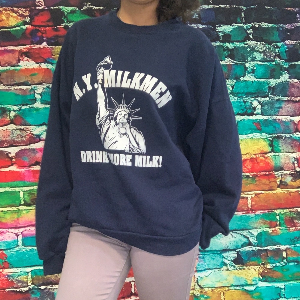 Crew neck sweater